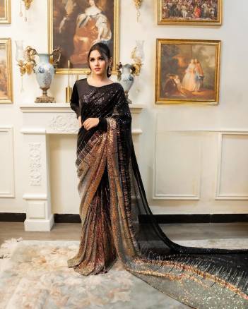DF 3407 BY SAGAR IMPEX BOLLYWOOD DESIGNER SAREE WHOLESALER IN INDIA